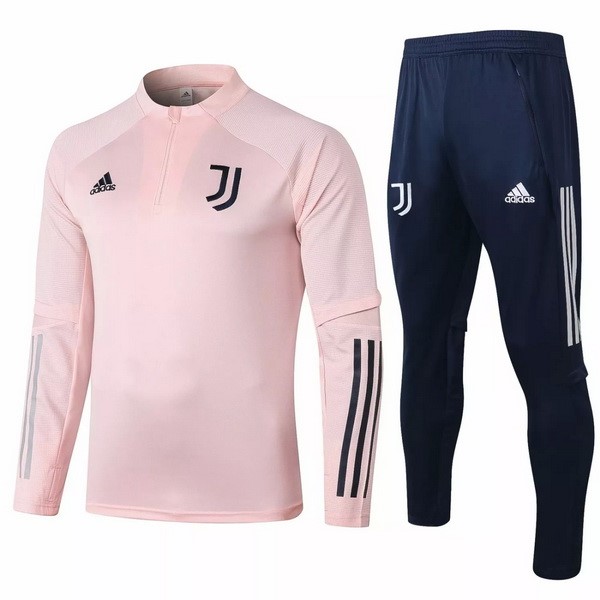 Survetement Football Juventus 2020-21 Rose Bleu